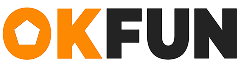 logo okfun mới